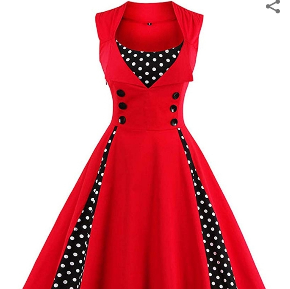 50s style women's dress
